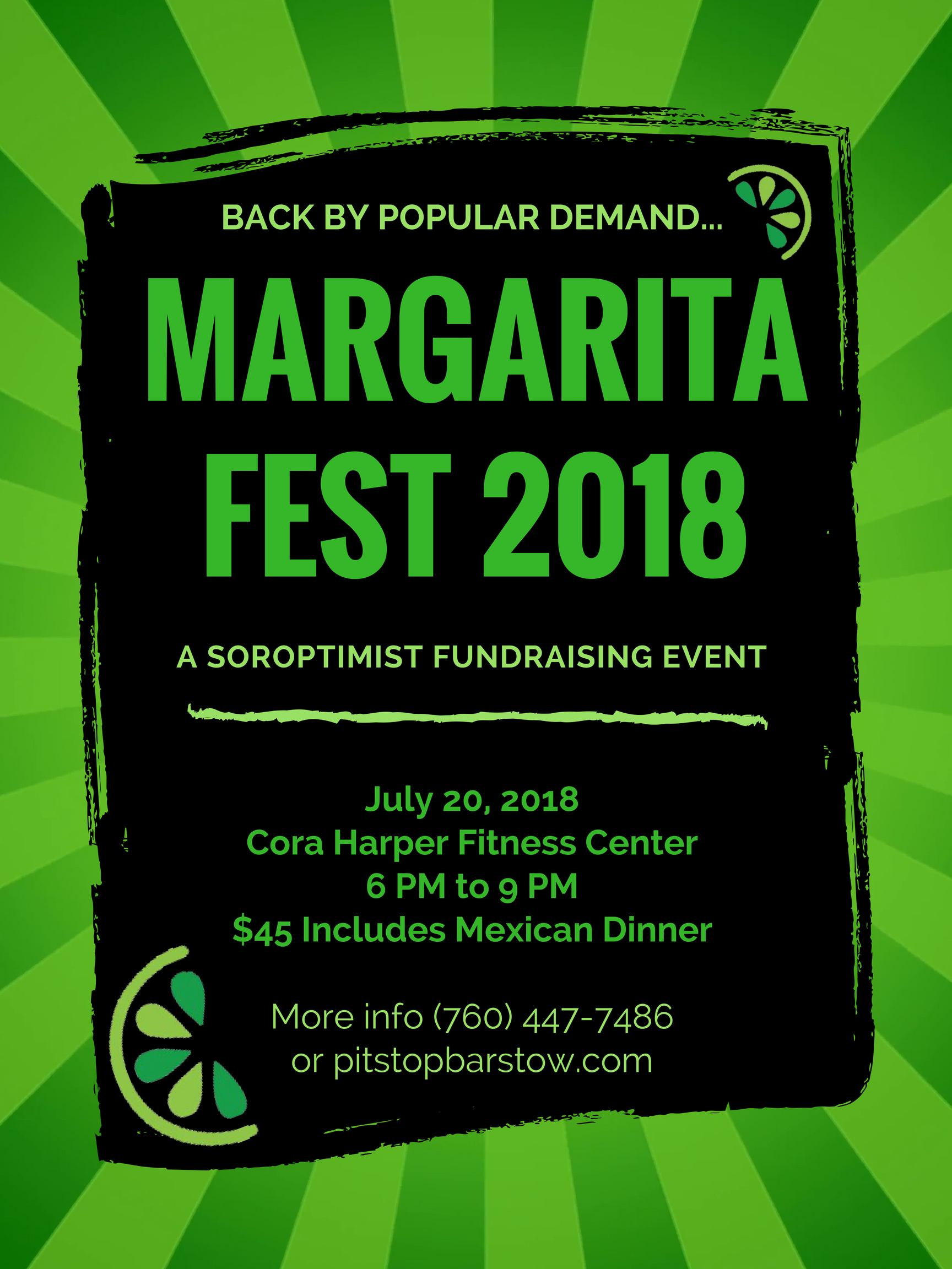 Margarita Fest 2018 Pit Stop Bar & Grill